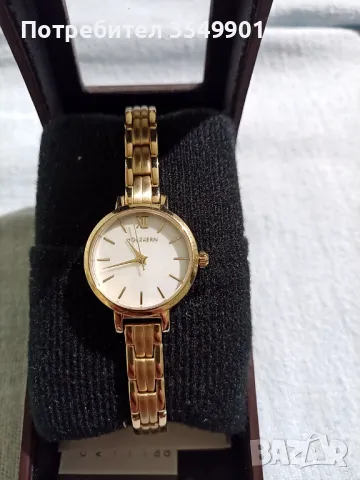 Позлатен Дамски часовник HOLZKERN 