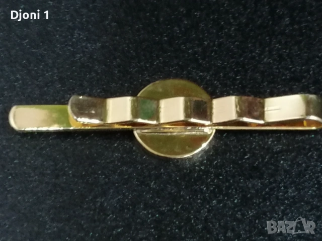 Позлатена игла (щипка) за вратовръзка, снимка 4 - Други - 53590876