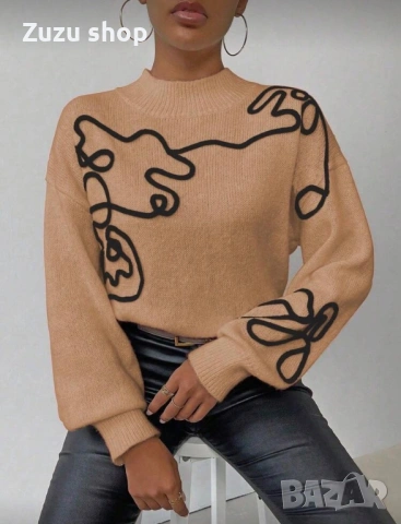 Дамска блуза с дълъг ръкав