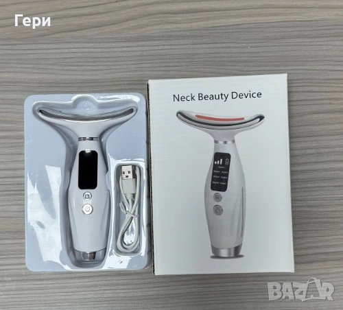 нов лифтинг масажор за лице и шия