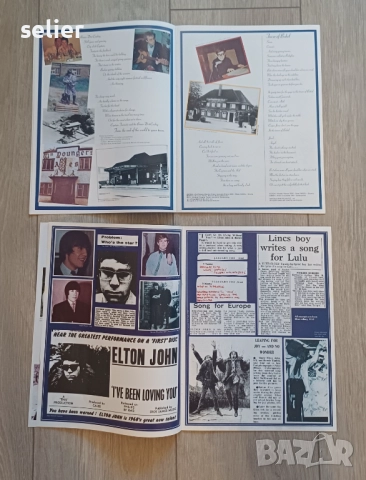 Предлагам на феновете на Елтън Джон много ценна плоча за колекцията им в пълен комплект от плочата+п, снимка 7 - Грамофонни плочи - 52243290