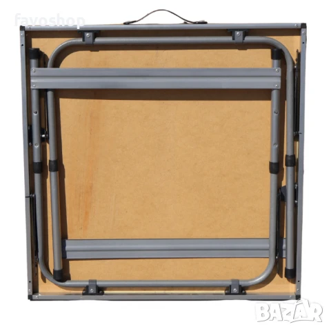 Алуминиева сгъваема маса FAVO 1 H ALU mini "PIKNIK" с регулируема височина, снимка 2 - Други - 51036436