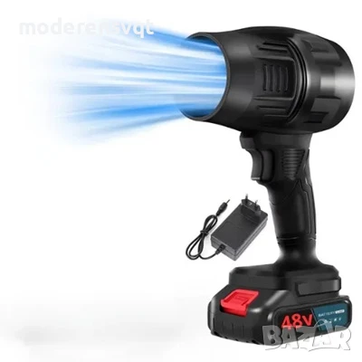 Акумулаторен въздушен турбо пистолет 48V с 2 батерии, снимка 3 - Други инструменти - 51287366