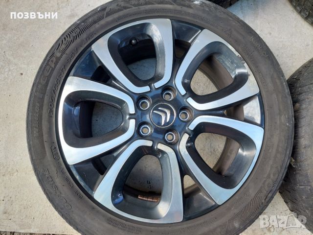 17" Оригинални джанти за Ситроен Ц4 Берлинго Citroen C4 Berlingo 5x108 Пежо Peugeot , снимка 2 - Гуми и джанти - 46505027