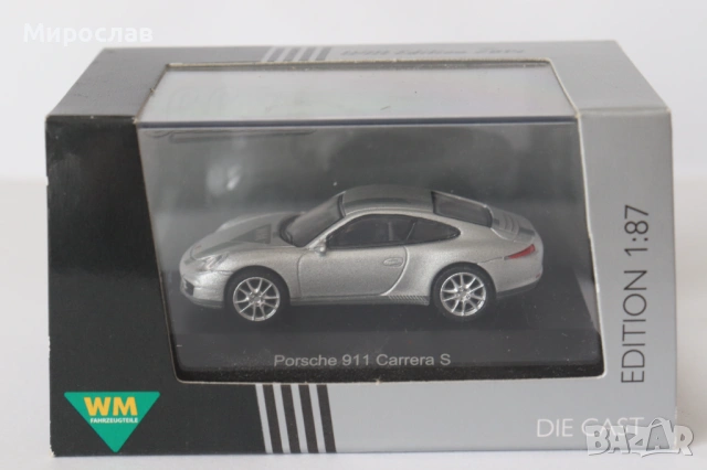 SCHUCO H0 1/87 PORSCHE 911 CARRERA КОЛИЧКА МОДЕЛ, снимка 2 - Колекции - 53645064