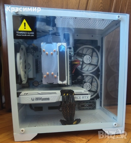 Геймърски компютър Ryzen 5700x, GeForce RTX 3070,32gb ddr4,1tb nvme