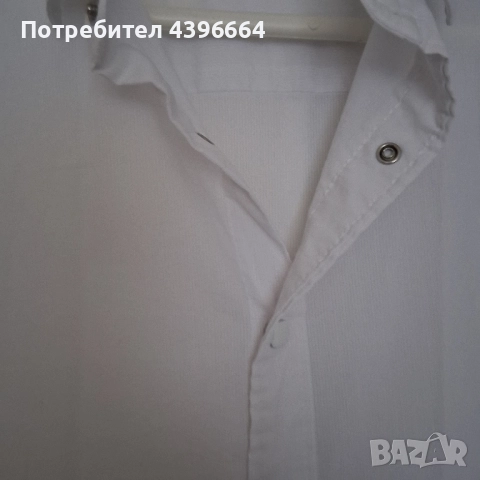 мъжка юношеска бяла ризка, снимка 7 - Спортни дрехи, екипи - 51645004