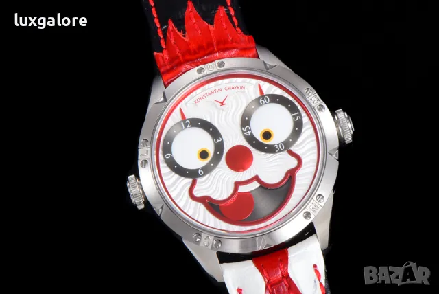Мъжки часовник Konstantin Chaykin Clown с автоматичен механизъм, снимка 2 - Мъжки - 49463161