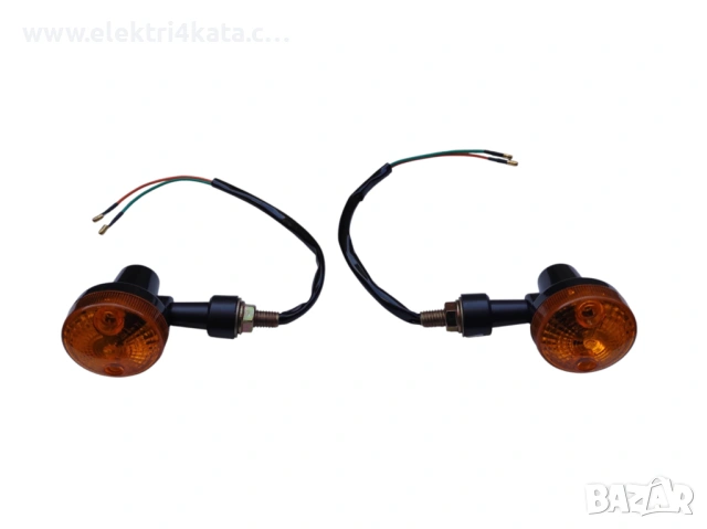 Комплект ретро мигачи за електрически скутер 12V