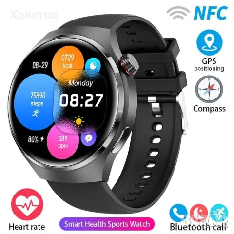 Smart watch GT 4 Pro Смарт часовник, снимка 3 - Смарт часовници - 47149716