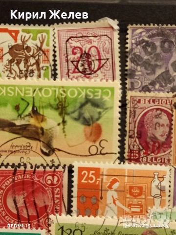 Стари пощенски марки от цял свят смесени АМЕРИКА, БЕЛГИЯ, ЧЕХОСЛОВАКИЯ за КОЛЕКЦИЯ 51984, снимка 5 - Филателия - 53217395