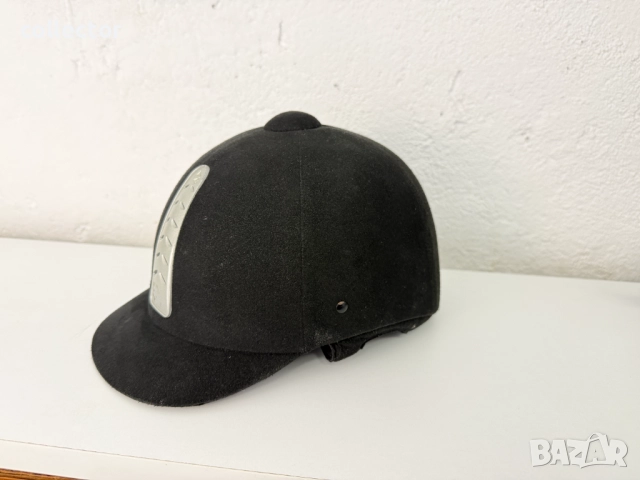 Жокейска шапка / каска за конна езда. №7710, снимка 2 - Антикварни и старинни предмети - 52736450