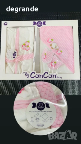 Халати от 4 части за момичета и момчета, снимка 2 - За банята - 51188677