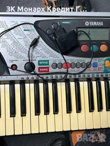 Синтезатор YAMAHA PSR 240, снимка 10 - Ресийвъри, усилватели, смесителни пултове - 50610142