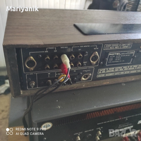 Rotel RX-202MKll, снимка 7 - Ресийвъри, усилватели, смесителни пултове - 54238035