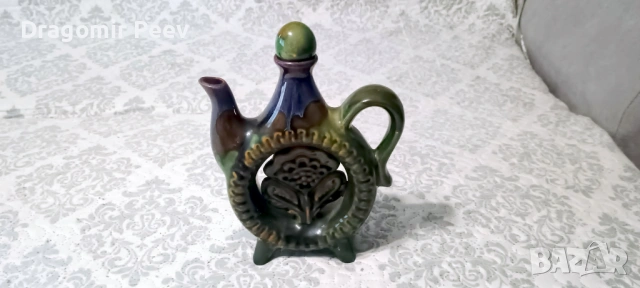 КУМАНЕЦ „Мальва“ Колекционерска майолика, Василков - Украйна 60-те г.