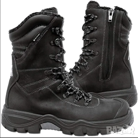 SNICKERS предпазни работни обувки / кубинки Toe Guard ALASKA S3 с бомбе номер 43 