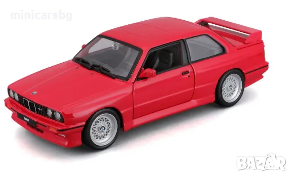 Метални колички: BMW M3 e30 (1988), снимка 2 - Колекции - 48261637