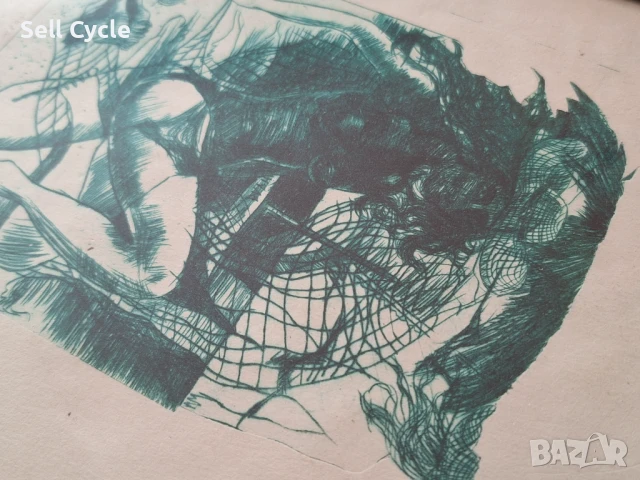 ✅КАРТИНА СУХА ИГЛА - МОРСКИ МИСЛИ IV - 13/17,5 СМ.❗, снимка 6 - Картини - 51413765