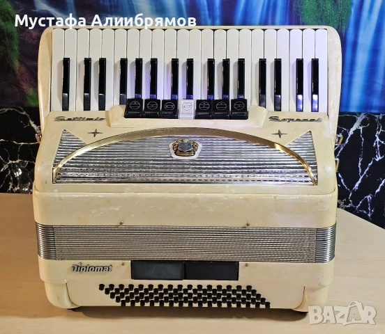 Италиански,Settimio soprani 80 баса, снимка 12 - Акордеони - 53830001