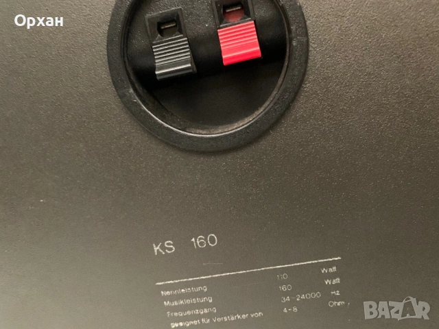 Колони KS-160, снимка 4 - Тонколони - 53719319