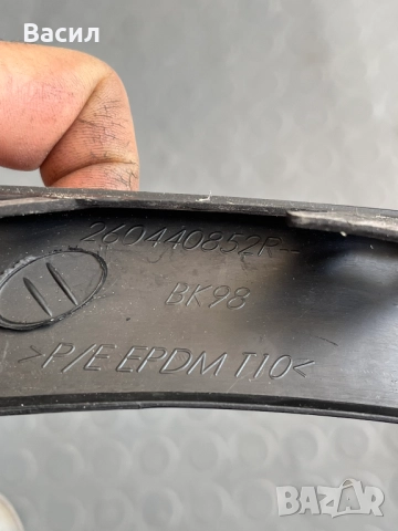 Лайстна под фара в бронята за Renault Clio 4 RS, снимка 3 - Части - 51585080