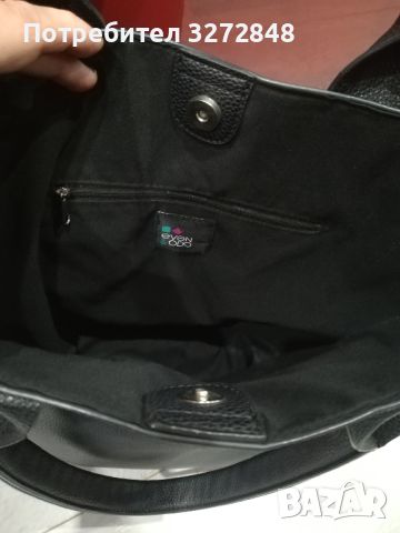 Дамска кожена чанта EVEN & ODD, снимка 7 - Чанти - 45317351