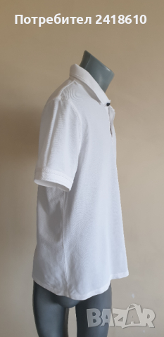 Hugo Boss Prime Slim Fit Pique Cotton Mens Size L  ОРИГИНАЛНА Тениска!, снимка 4 - Тениски - 44993006