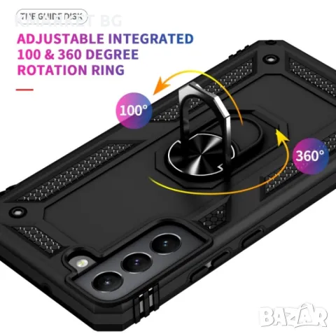 Samsung Galaxy S22 5G Удароустойчив Ring Holder Калъф и Протектор, снимка 10 - Калъфи, кейсове - 48189272