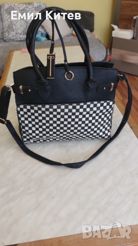 Дамска кожена чанта 