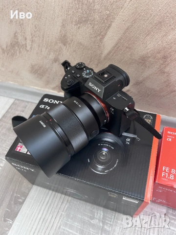 Sony a7iii + Sony 85mm 1.8, снимка 2 - Фотоапарати - 53349896