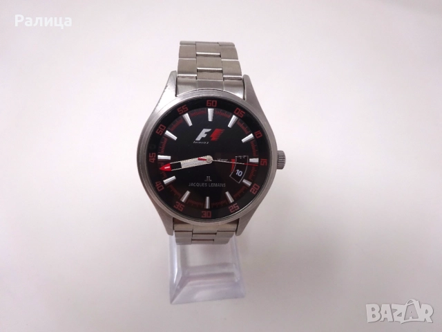Мъжки кварцов часовник Jacques Lemans F1, снимка 2 - Мъжки - 52347560