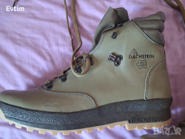 Dachstein Echt Leder Мъжки Зимни Чисто Нови Кожени Обувки Номер 47/US-12,5. , снимка 4 - Мъжки боти - 53844026