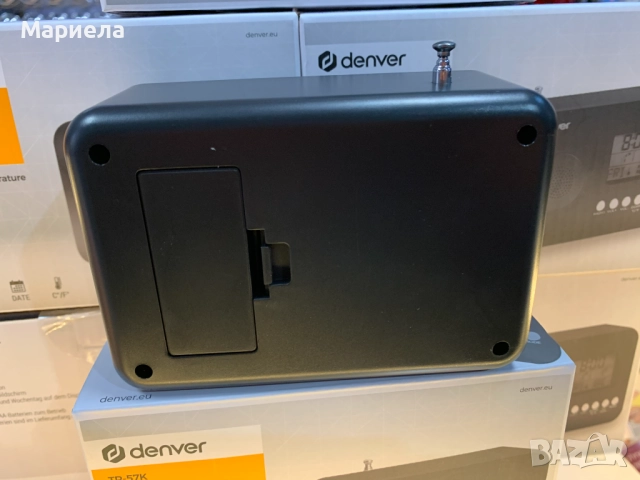 Мини радио на батерии / С часовник и температура, снимка 6 - Радиокасетофони, транзистори - 52234055