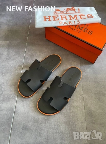 Мъжки Чехли ✨ HERMES , снимка 3 - Мъжки чехли - 51463241