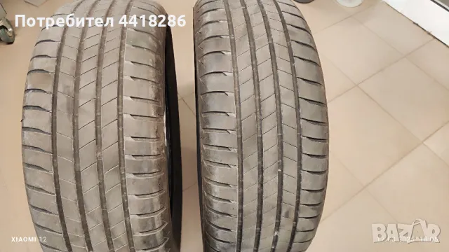 4 Летни гуми BRIDGESTONE 215/60R16 грайфер 5,5мм, снимка 1 - Гуми и джанти - 49539976