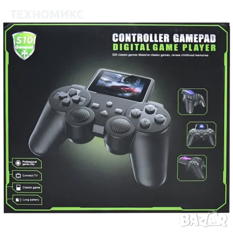 Преносима игрална конзола с Gamepad KEKEGAME S10, 520 игри, TFT дисплей, снимка 6 - Други - 48159626