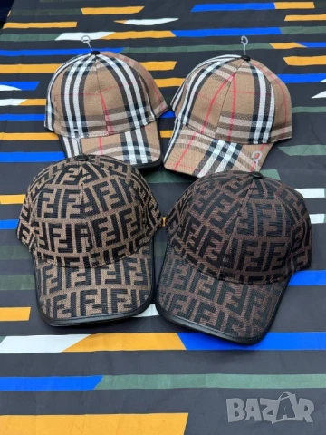 шапки с козирка prada fendi christian dior burberry , снимка 10 - Шапки - 51352805