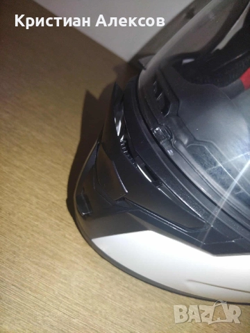 Каска Nitro F390 Uno White , снимка 2 - Аксесоари и консумативи - 52344554