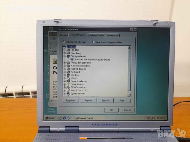 ⭐Продавам рядък ретро лаптоп WEBBOY с Windows 98⭐, снимка 4 - Лаптопи за дома - 46584882