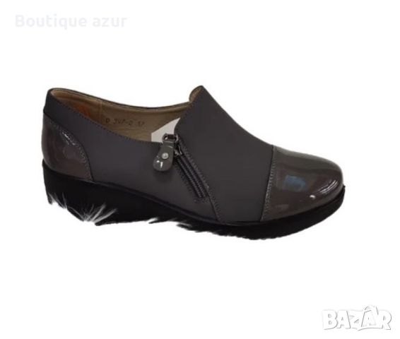 Дамски обувки от еко кожа - за ежедневен комфорт и висок моден стил, снимка 2 - Маратонки - 45360785