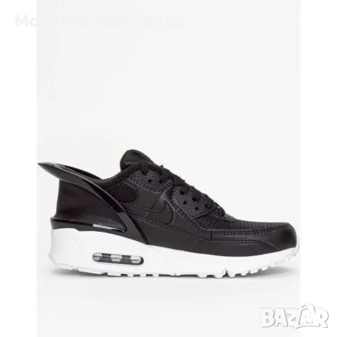 Дамски маратонки NIKE Air Max 90 Flyease GS Black, снимка 1 - Маратонки - 47064976