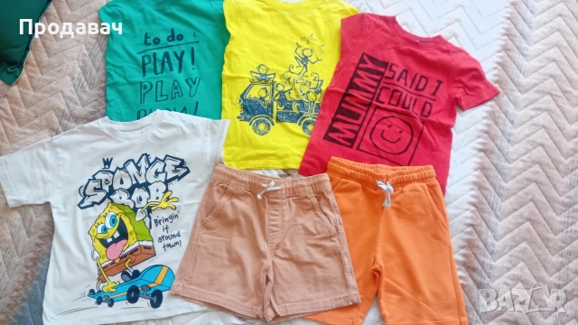 Летен лот за момче 110-116 см., снимка 2 - Детски комплекти - 54283283