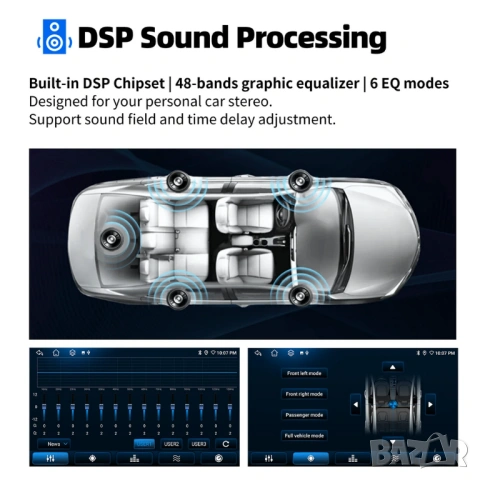 Honda CR-V_3 2006-2012 9” 2-DIN с Android 14, 4G/LTE, 6/128GB, CarPlay и AndroidAuto , снимка 12 - Аксесоари и консумативи - 54162967
