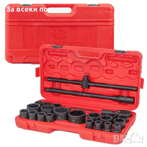 Гедоре с ударни вложки 26 части 3/4'' 6-стенно EverForce