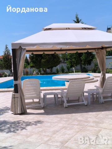 Градинска шатра Tarrington House, снимка 2 - Градински мебели, декорация  - 53829753