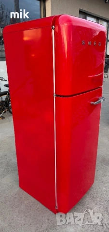 Червен Хладилник с камера SMEG , снимка 7 - Хладилници - 53988362