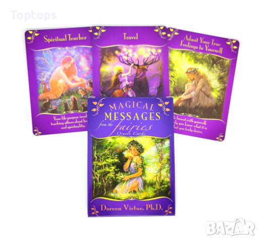 Оракул:Magical Messages from Fairies & Magical Times Empowerment Cards, снимка 7 - Други игри - 36312421