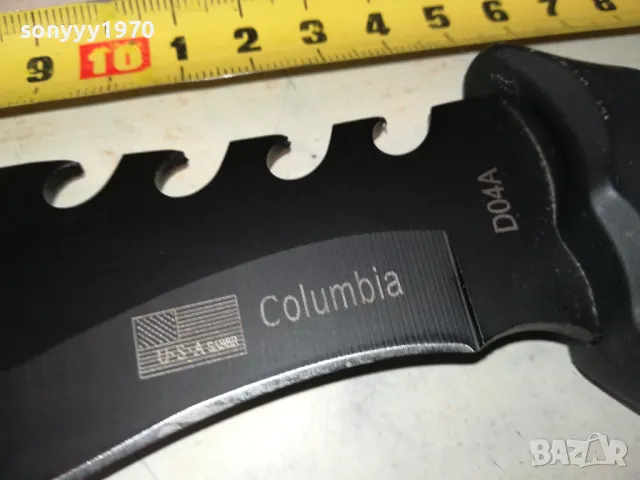 COLUMBIA USA-НОЖ СЪС ЗЪБЦИ 1303251306, снимка 2 - Ножове - 49478077