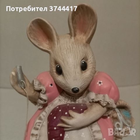 Рядка Находка Очарователна винтаж старинна фигура на Заек изработка от Shawnee Pottery , снимка 5 - Декорация за дома - 45163885